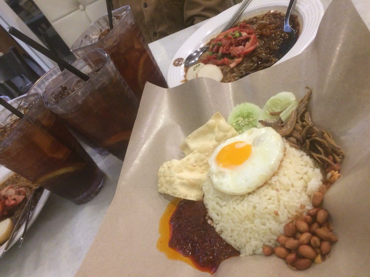 At old town white coffee